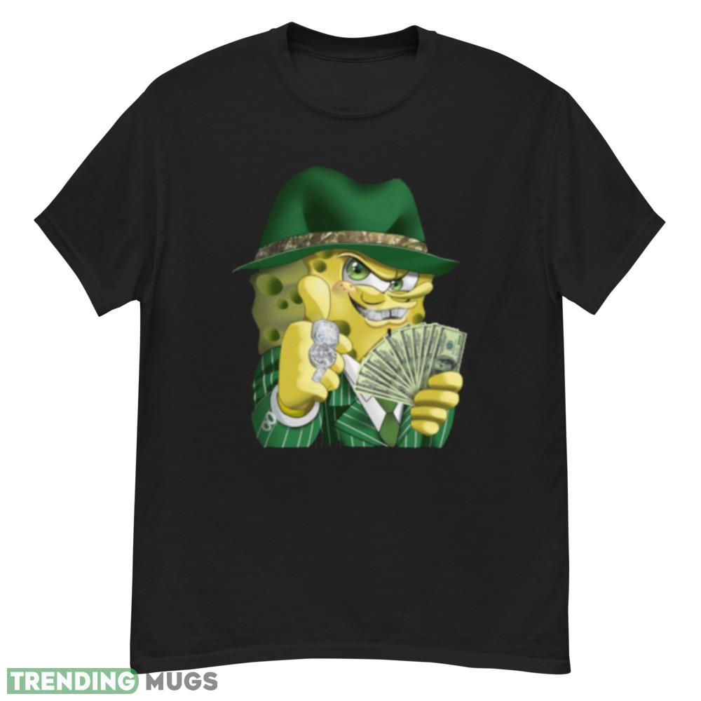 Gangster Spongebob Money Classic Novelty T Shirt Funny Vintage Gift Men Women shirt Dark Shirt Gangster Spongebob Money Classic Novelty T Shirt Funny Vintage Gift Men Women shirt Dark Shirt