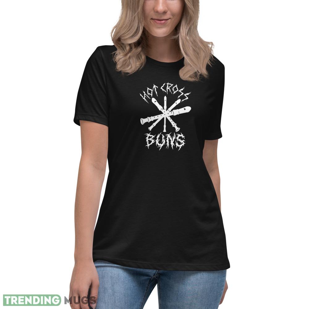 Hot Cross Buns Funny Heavy Metal Style Recorder Music Songs shirt Dark Shirt Hot Cross Buns Funny Heavy Metal Style Recorder Music Songs shirt Dark Shirt