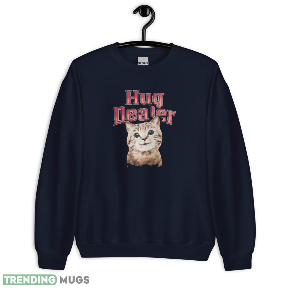 HUG DEALER CAT UNISEX T Shirt Dark Shirt HUG DEALER CAT UNISEX T Shirt Dark Shirt