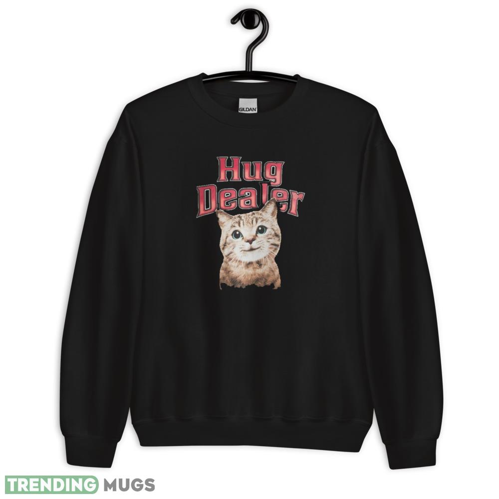 HUG DEALER CAT UNISEX T Shirt Dark Shirt HUG DEALER CAT UNISEX T Shirt Dark Shirt