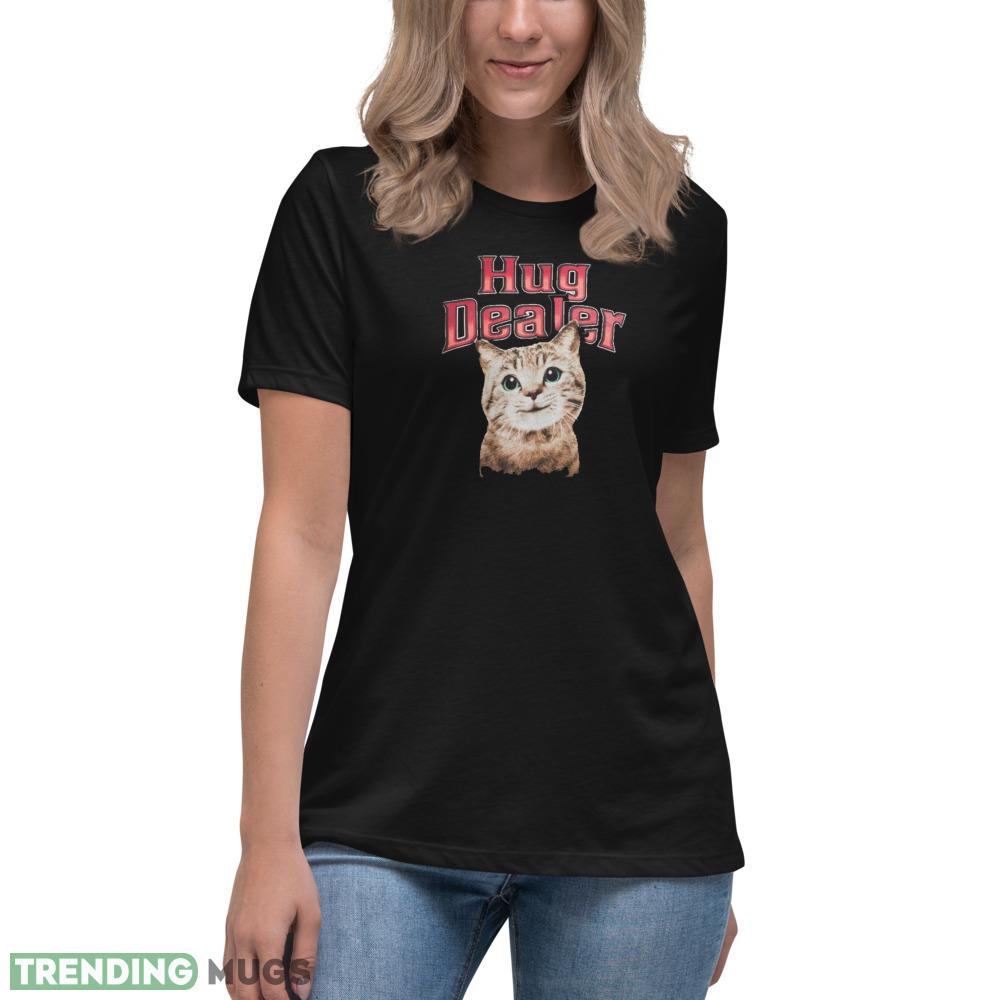 HUG DEALER CAT UNISEX T Shirt Dark Shirt HUG DEALER CAT UNISEX T Shirt Dark Shirt