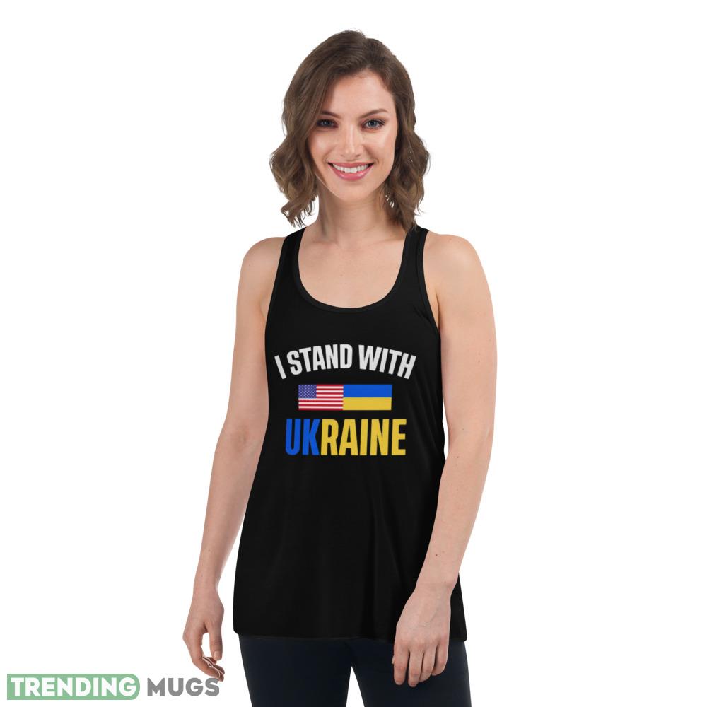 I Stand With Ukraine Flag Support America t shirt Dark Shirt I Stand With Ukraine Flag Support America t shirt Dark Shirt