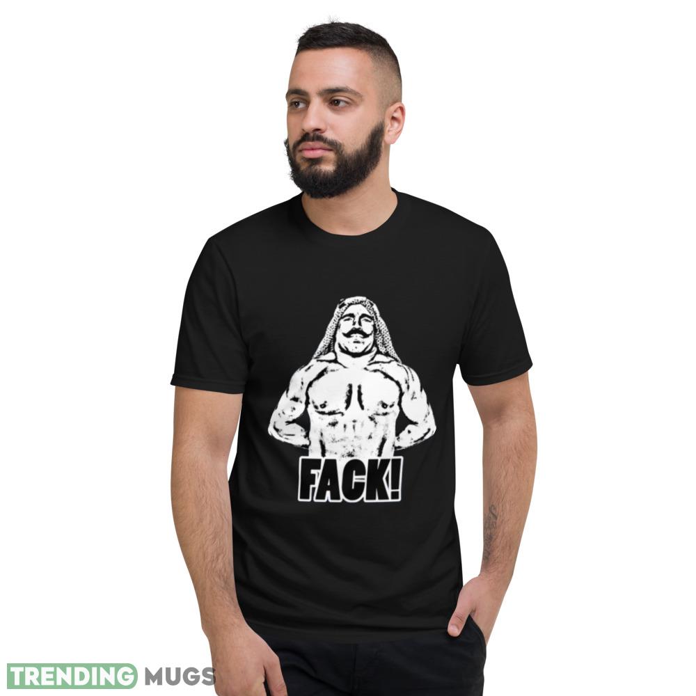 Iron Sheik famous Iran wrestler shirt Fack t shirt Dark Shirt Iron Sheik famous Iran wrestler shirt Fack t shirt Dark Shirt