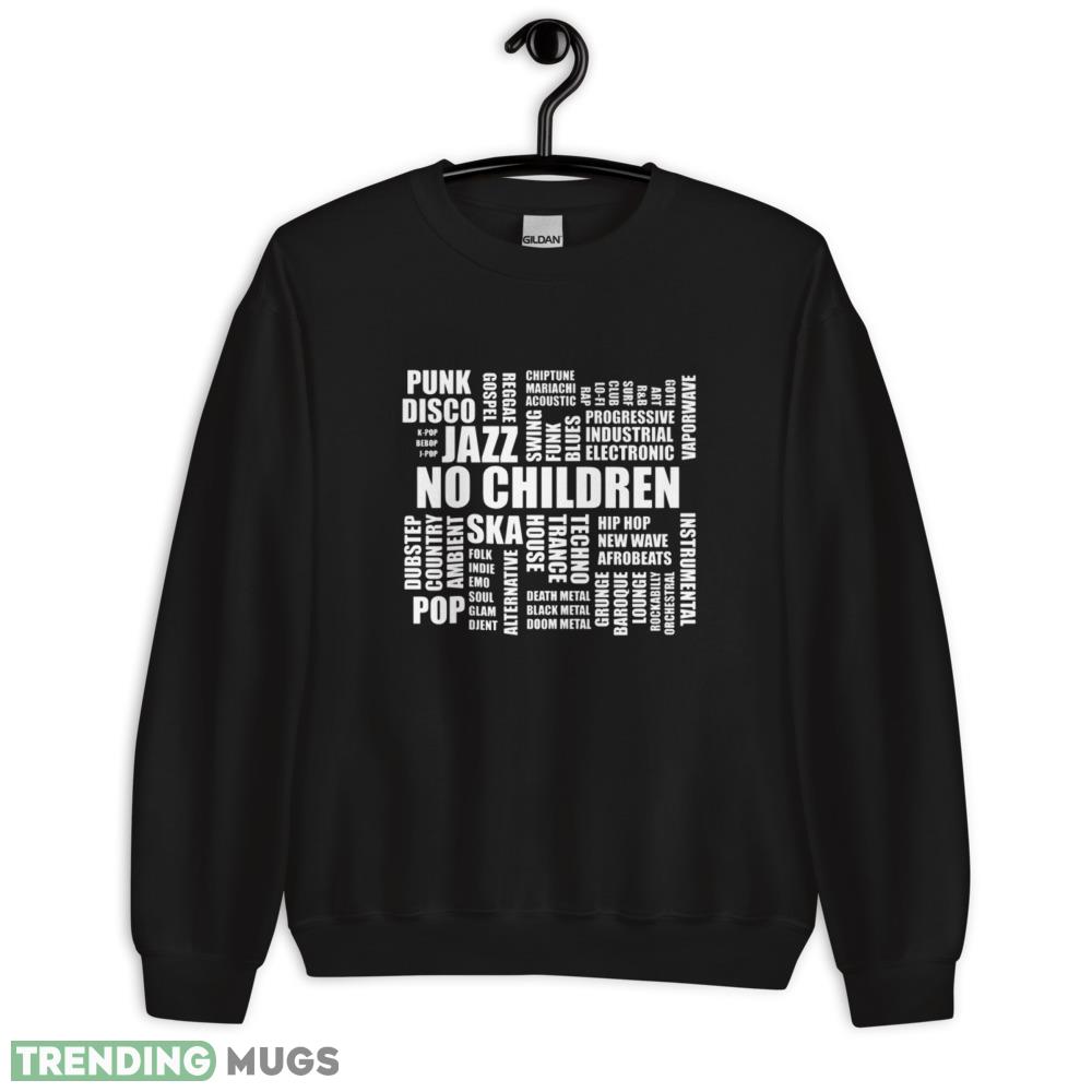 Jazz No Children T Shirt punk disco pop ska shirt Dark Shirt Jazz No Children T Shirt punk disco pop ska shirt Dark Shirt