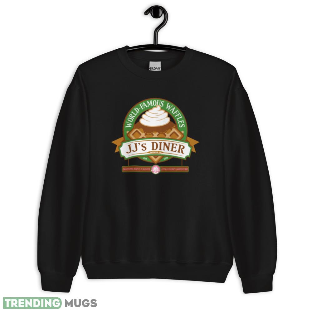 JJ's Diner T Shirt world famous waffles shirt Dark Shirt JJ's Diner T Shirt world famous waffles shirt Dark Shirt