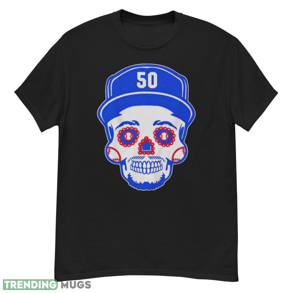 Mookie Betts 50 Sugar Skull shirt Dark Shirt Mookie Betts 50 Sugar Skull shirt Dark Shirt