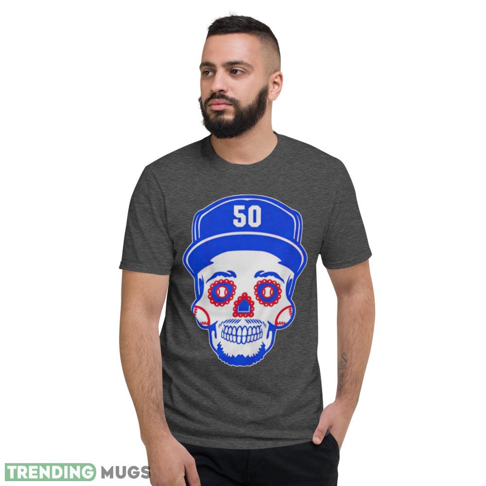 Mookie Betts 50 Sugar Skull shirt Dark Shirt Mookie Betts 50 Sugar Skull shirt Dark Shirt