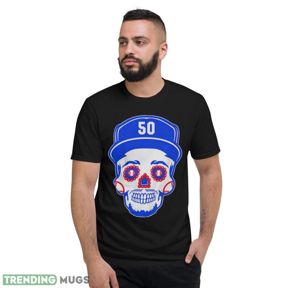 Mookie Betts 50 Sugar Skull shirt Dark Shirt Mookie Betts 50 Sugar Skull shirt Dark Shirt