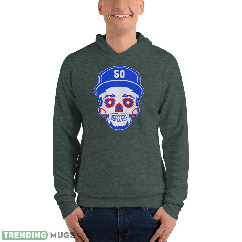 Mookie Betts 50 Sugar Skull shirt Dark Shirt Mookie Betts 50 Sugar Skull shirt Dark Shirt