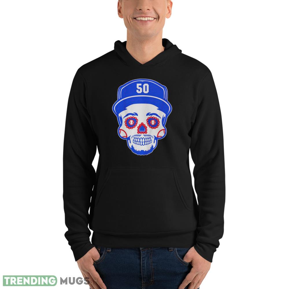 Mookie Betts 50 Sugar Skull shirt Dark Shirt Mookie Betts 50 Sugar Skull shirt Dark Shirt