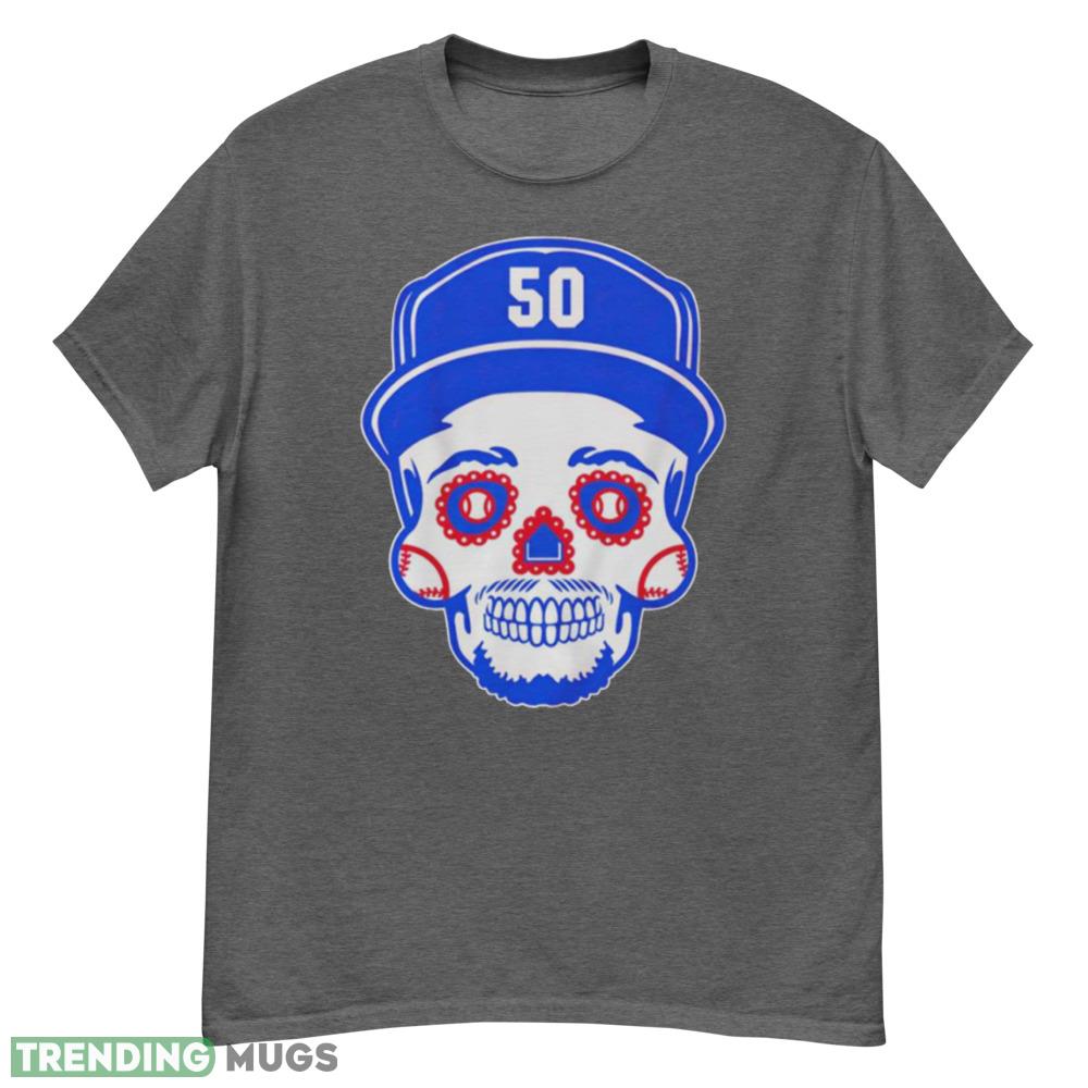 Mookie Betts 50 Sugar Skull shirt - G500 Men’s Classic T-Shirt-1 Mookie Betts 50 Sugar Skull shirt - G500 Men’s Classic T-Shirt-1