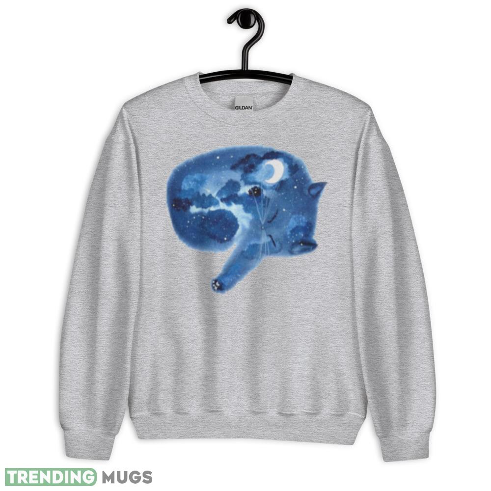 Moonrise Sleeping Cat Trendy Shirt Light Shirt Moonrise Sleeping Cat Trendy Shirt Light Shirt