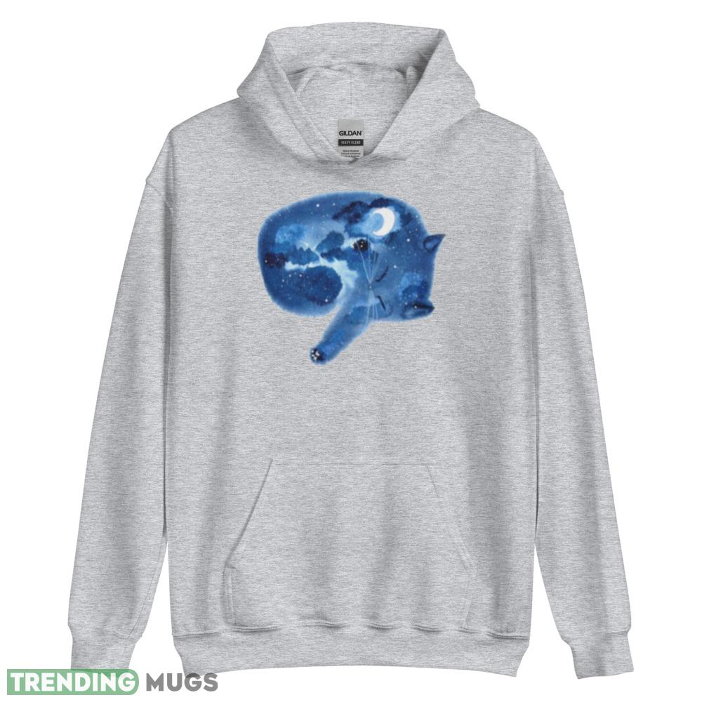 Moonrise Sleeping Cat Trendy Shirt Light Shirt Moonrise Sleeping Cat Trendy Shirt Light Shirt