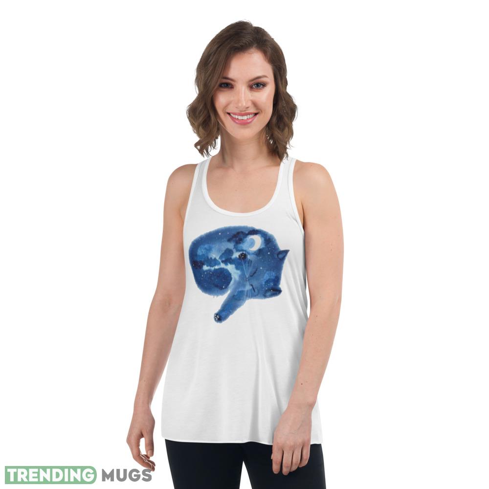 Moonrise Sleeping Cat Trendy Shirt Light Shirt Moonrise Sleeping Cat Trendy Shirt Light Shirt