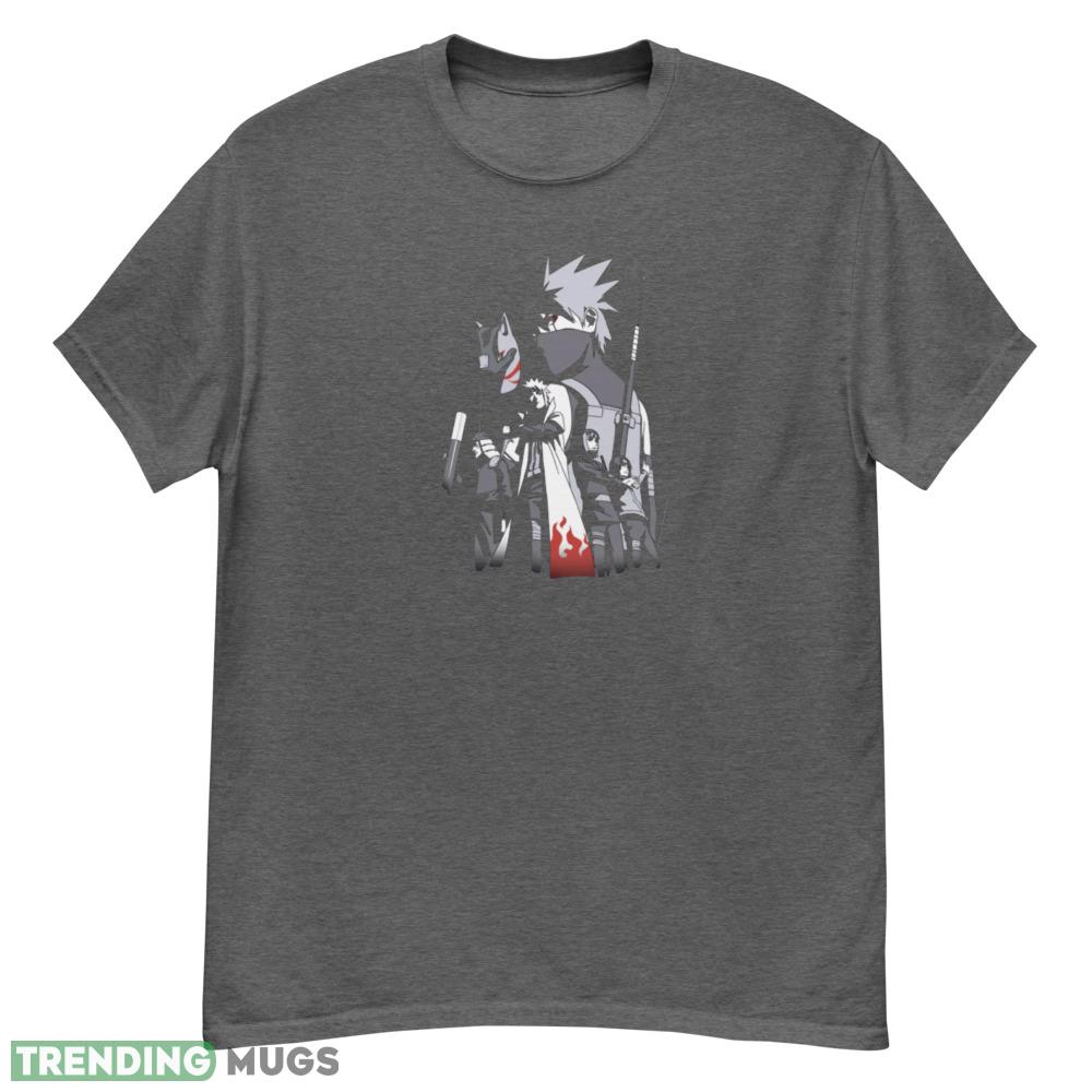 NEW Men's Naruto Kakashi Hatake Shadows T Shirt - G500 Men’s Classic T-Shirt-1 NEW Men's Naruto Kakashi Hatake Shadows T Shirt - G500 Men’s Classic T-Shirt-1