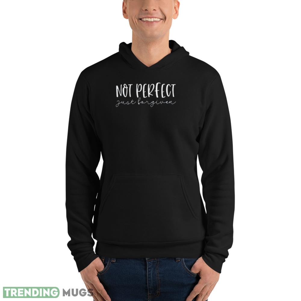 Not Perfect just Forgiven Womens Christian Shirt Dark Shirt Not Perfect just Forgiven Womens Christian Shirt Dark Shirt
