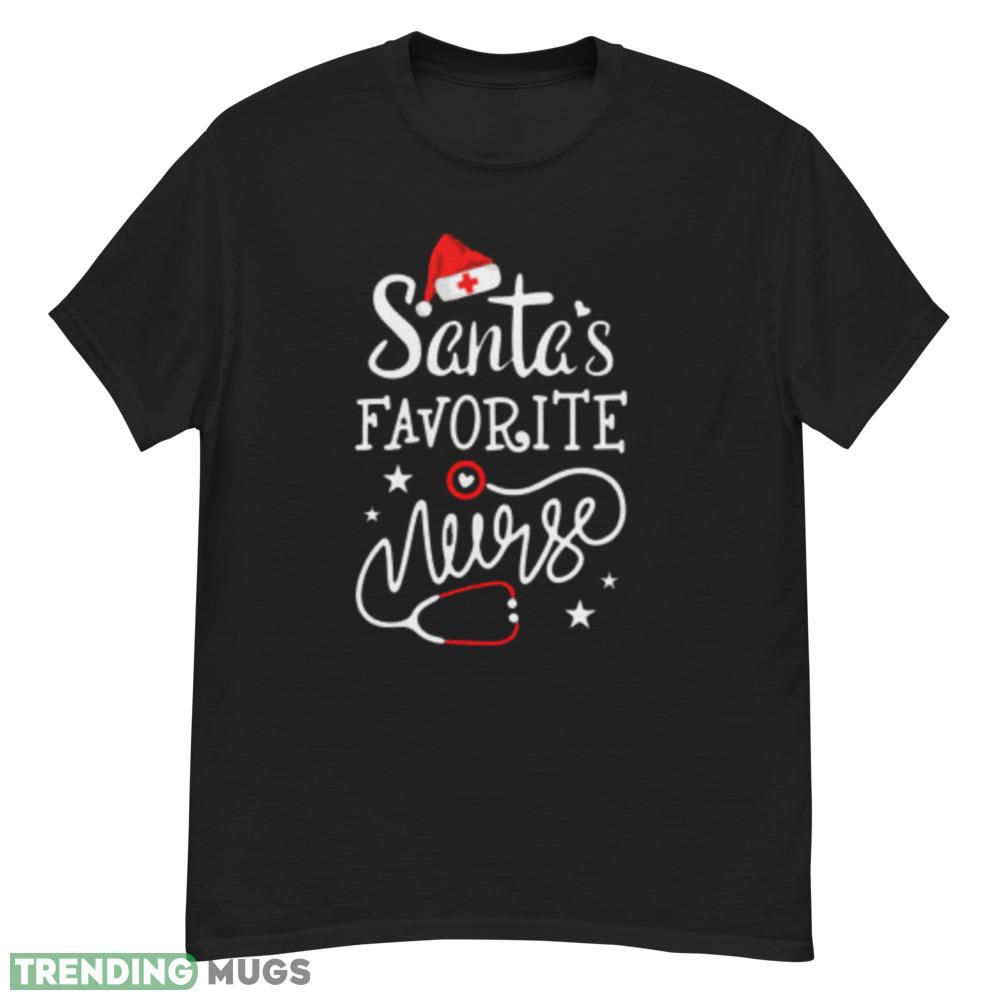 Nurse Christmas Shirt Santa's Favorite Nurse t shirt Christmas Nurse shirts Dark Shirt Nurse Christmas Shirt Santa's Favorite Nurse t shirt Christmas Nurse shirts Dark Shirt
