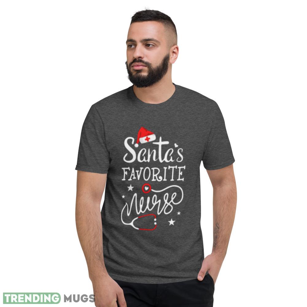 Nurse Christmas Shirt Santa's Favorite Nurse t shirt Christmas Nurse shirts Dark Shirt Nurse Christmas Shirt Santa's Favorite Nurse t shirt Christmas Nurse shirts Dark Shirt
