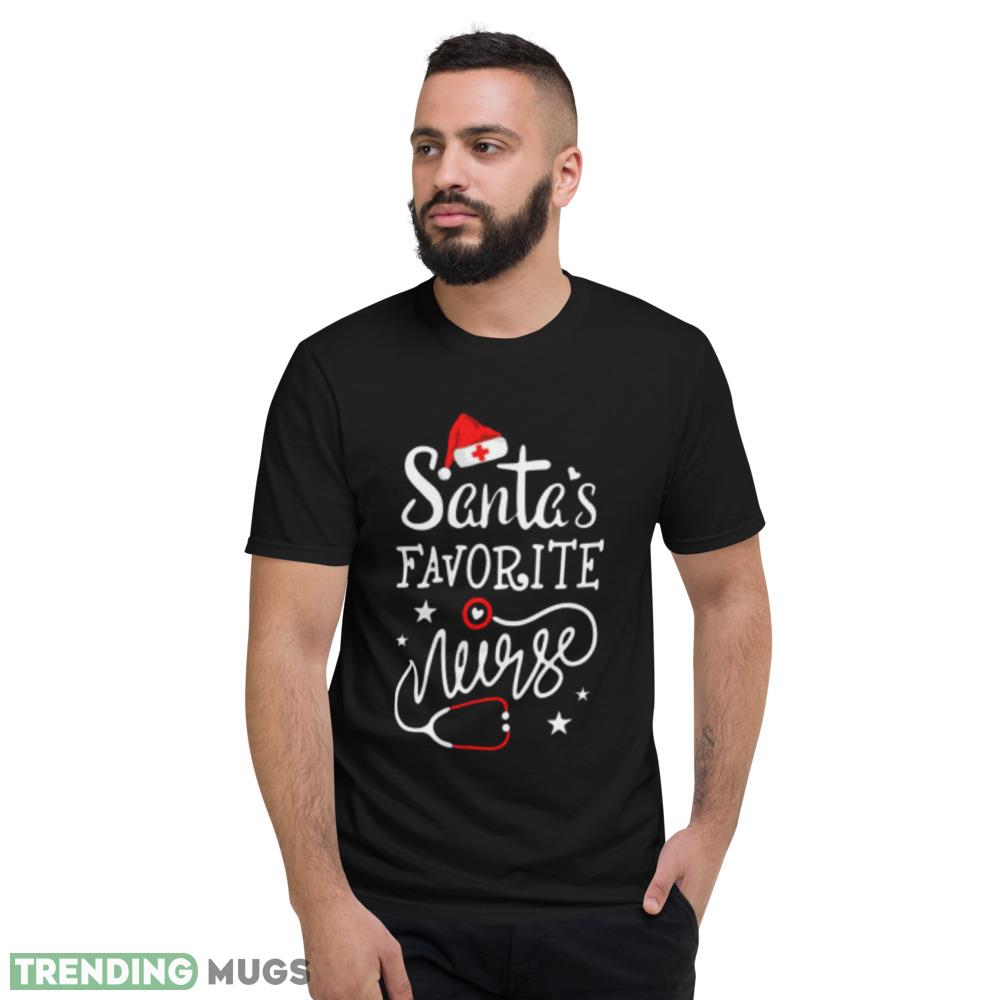 Nurse Christmas Shirt Santa's Favorite Nurse t shirt Christmas Nurse shirts Dark Shirt Nurse Christmas Shirt Santa's Favorite Nurse t shirt Christmas Nurse shirts Dark Shirt