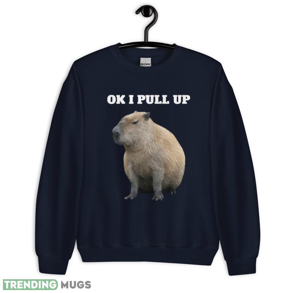 Ok I Pull Up Capybara T Shirt Dark Shirt Ok I Pull Up Capybara T Shirt Dark Shirt
