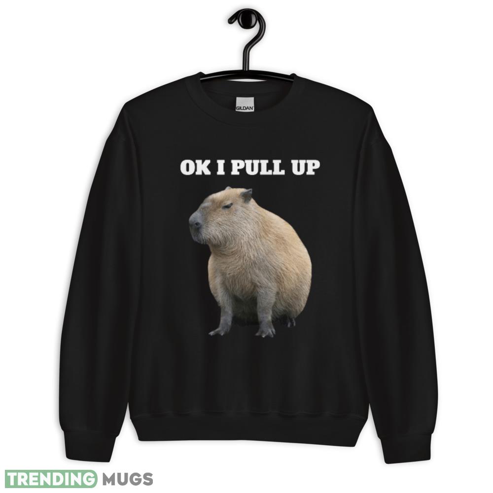 Ok I Pull Up Capybara T Shirt Dark Shirt Ok I Pull Up Capybara T Shirt Dark Shirt