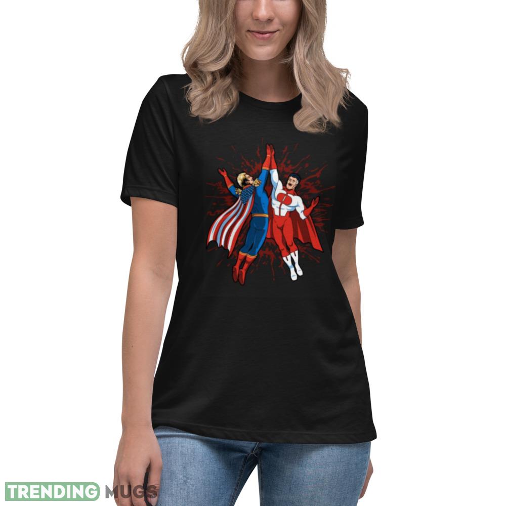 Omni Man vs Homelander funny shirt Dark Shirt Omni Man vs Homelander funny shirt Dark Shirt