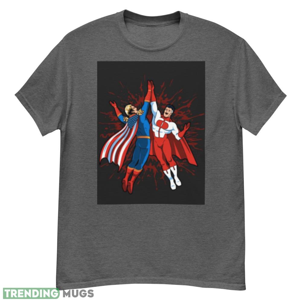 Omni Man vs Homelander funny shirt - G500 Men’s Classic T-Shirt-1 Omni Man vs Homelander funny shirt - G500 Men’s Classic T-Shirt-1