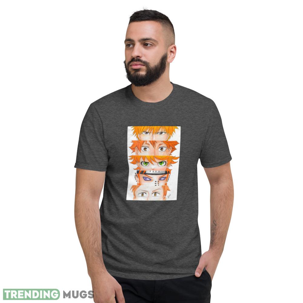 orange haired anime characters T Shir Dark Shirt orange haired anime characters T Shir Dark Shirt