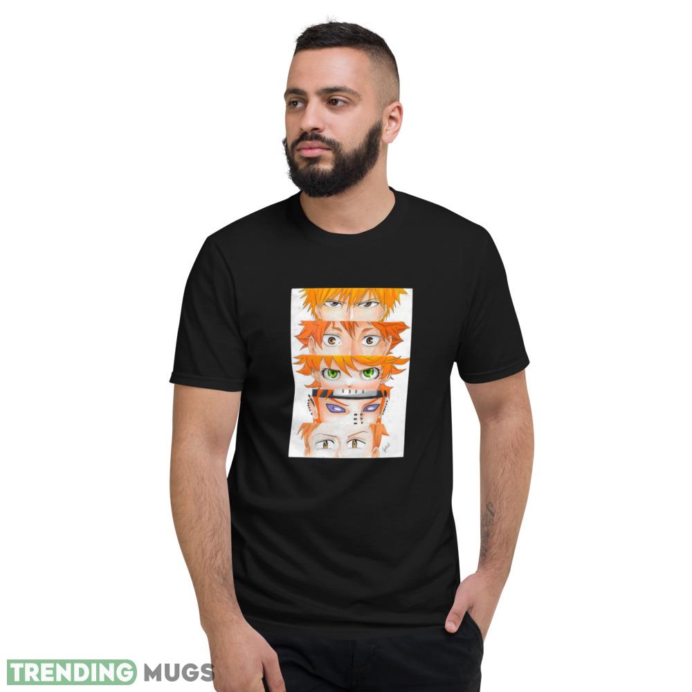 orange haired anime characters T Shir Dark Shirt orange haired anime characters T Shir Dark Shirt