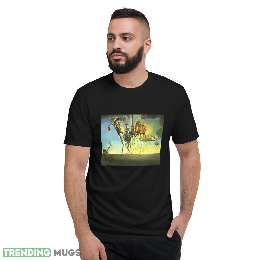 Painting The Temptation of St. Anthony Salvador Dali T Shirt T Shirt T Shirt Dark Shirt Painting The Temptation of St. Anthony Salvador Dali T Shirt T Shirt T Shirt Dark Shirt