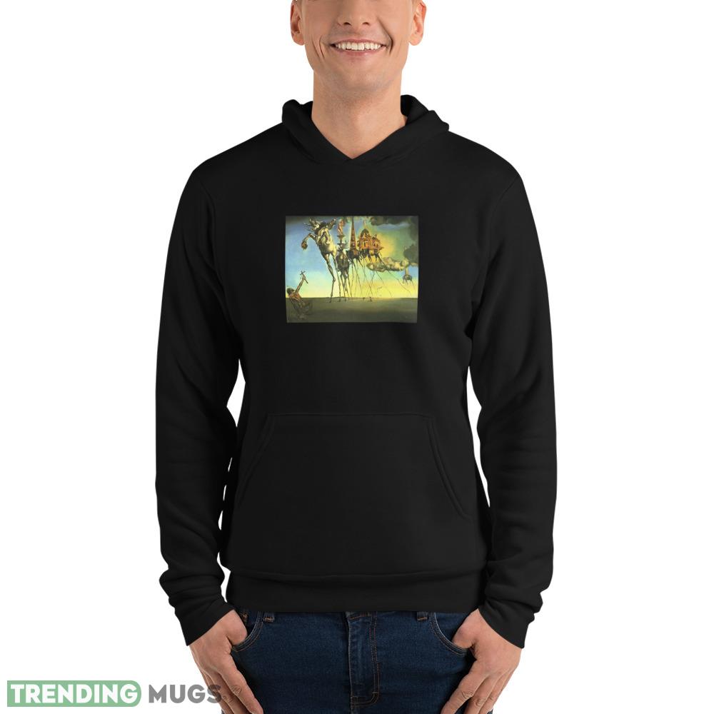 Painting The Temptation of St. Anthony Salvador Dali T Shirt T Shirt T Shirt Dark Shirt Painting The Temptation of St. Anthony Salvador Dali T Shirt T Shirt T Shirt Dark Shirt