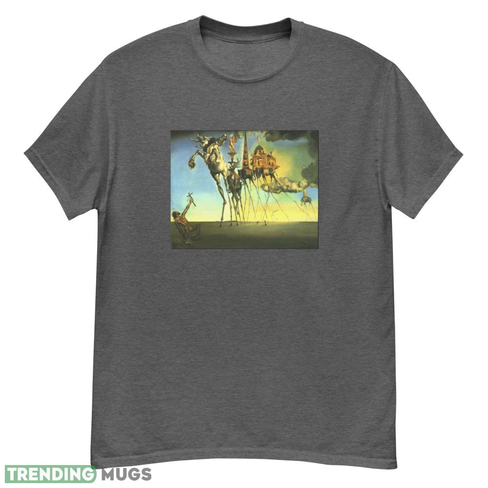 Painting The Temptation of St. Anthony Salvador Dali T Shirt T Shirt T Shirt - G500 Men’s Classic T-Shirt-1 Painting The Temptation of St. Anthony Salvador Dali T Shirt T Shirt T Shirt - G500 Men’s Classic T-Shirt-1
