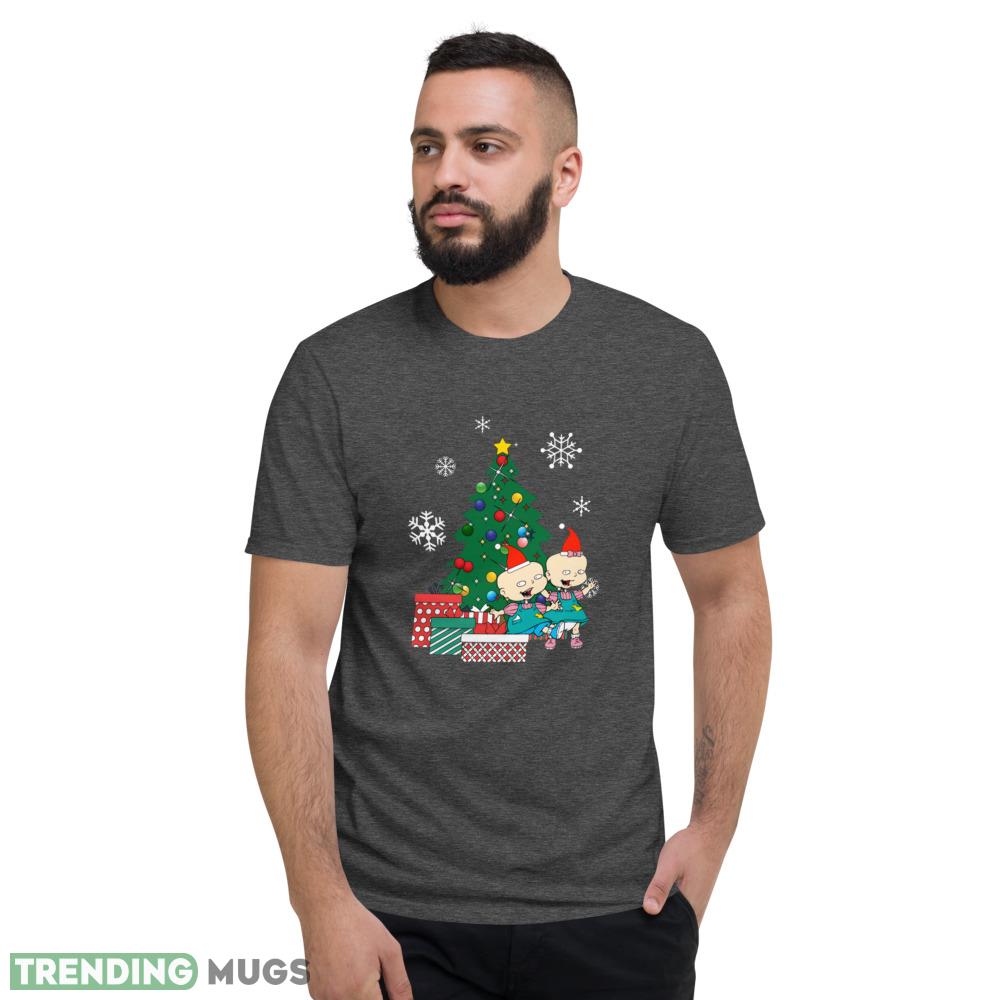 Phil And Lil Rugrats Around The Christmas Tree T Shirt Dark Shirt Phil And Lil Rugrats Around The Christmas Tree T Shirt Dark Shirt