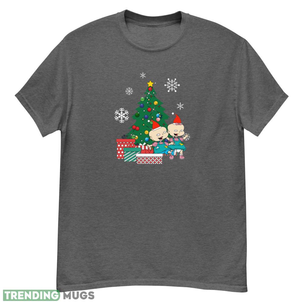 Phil And Lil Rugrats Around The Christmas Tree T Shirt - G500 Men’s Classic T-Shirt-1 Phil And Lil Rugrats Around The Christmas Tree T Shirt - G500 Men’s Classic T-Shirt-1
