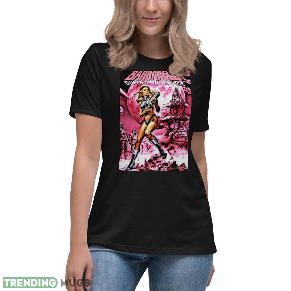 Pink Barbarella Jane Fonda Queen Of The Galaxy cool shirt Dark Shirt Pink Barbarella Jane Fonda Queen Of The Galaxy cool shirt Dark Shirt