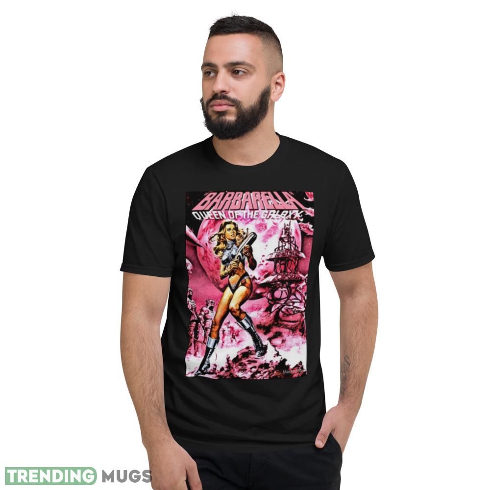 Pink Barbarella Jane Fonda Queen Of The Galaxy cool shirt Dark Shirt Pink Barbarella Jane Fonda Queen Of The Galaxy cool shirt Dark Shirt
