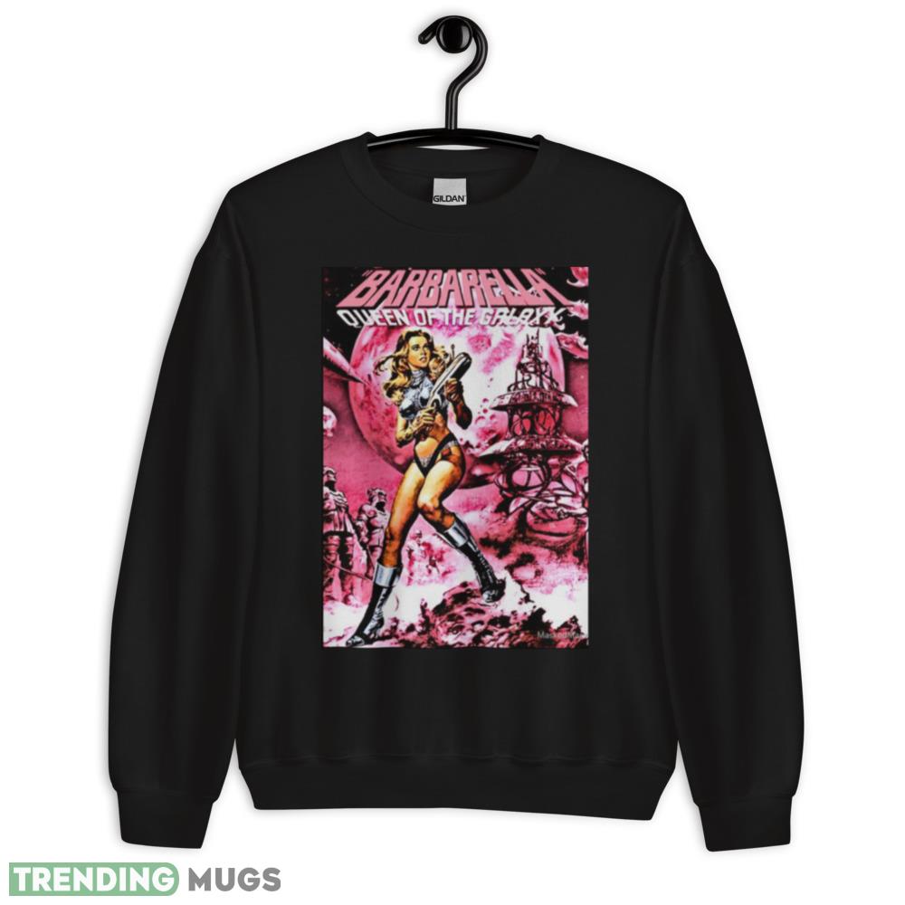 Pink Barbarella Jane Fonda Queen Of The Galaxy cool shirt Dark Shirt Pink Barbarella Jane Fonda Queen Of The Galaxy cool shirt Dark Shirt