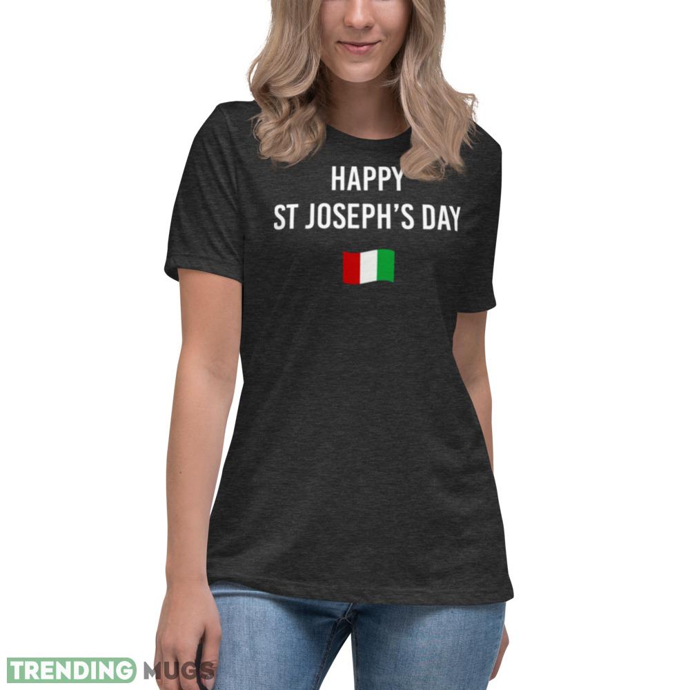 Religious Holiday Happy St. Josephs Day Flag shirt Dark Shirt Religious Holiday Happy St. Josephs Day Flag shirt Dark Shirt