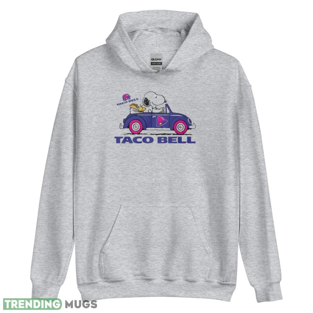 Snoopy Riding Car Taco Bell funny humorous unisex shirt Light Shirt Snoopy Riding Car Taco Bell funny humorous unisex shirt Light Shirt