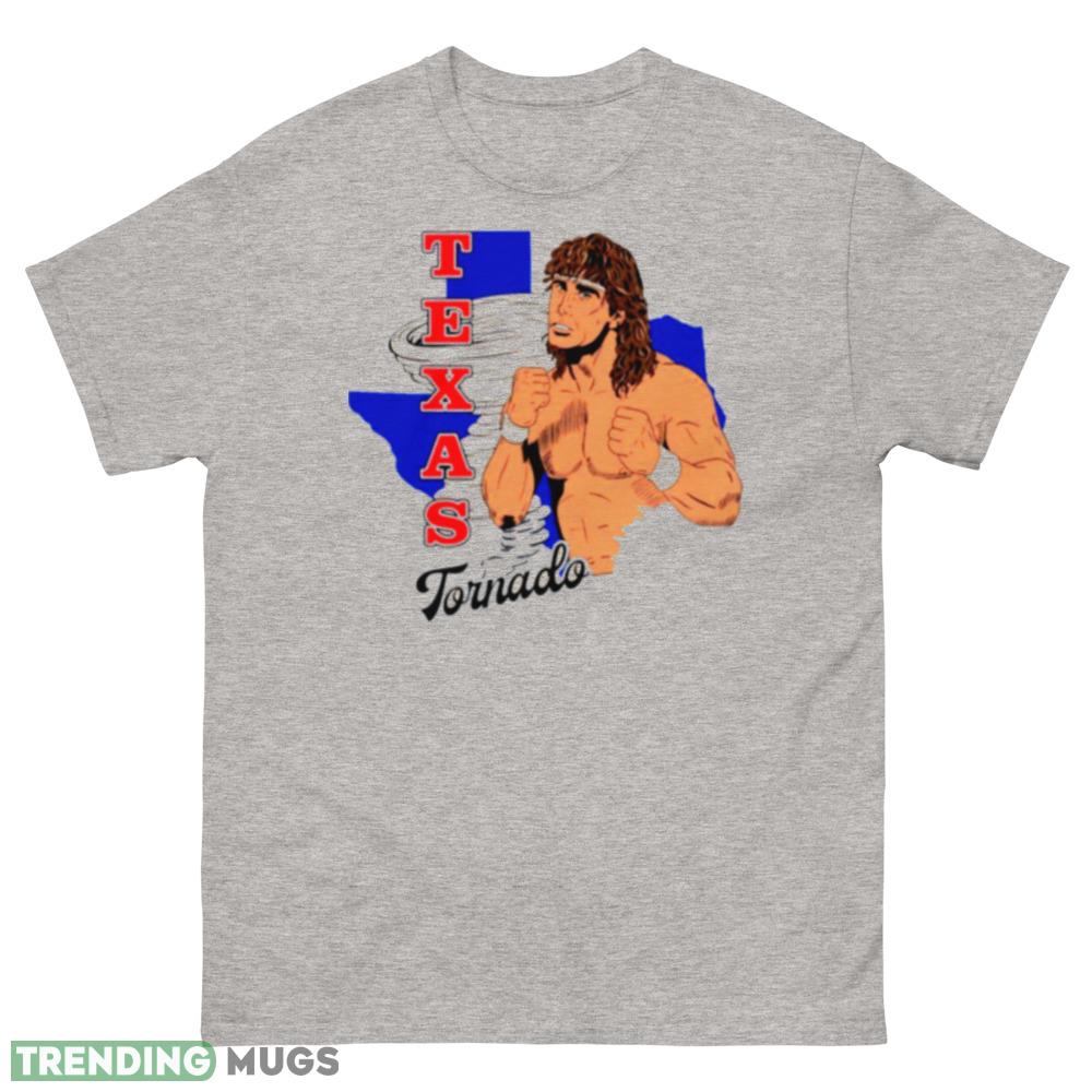 Texas Map Logo Tornado Kerry Von Erich Tshirt - 500 Men’s Classic Tee Gildan Texas Map Logo Tornado Kerry Von Erich Tshirt - 500 Men’s Classic Tee Gildan