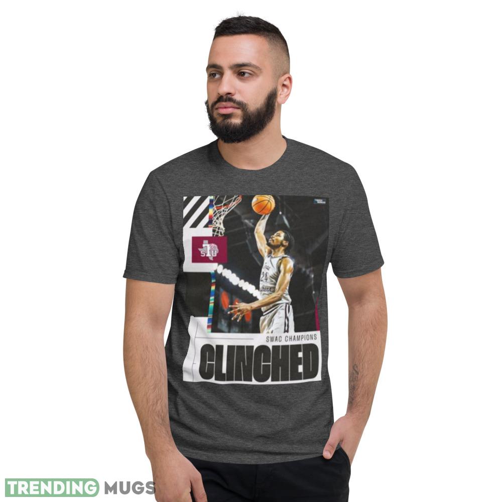 Texas Southern Tigers 2023 NCAA clinched March Madness shirt tshirt Dark Shirt Texas Southern Tigers 2023 NCAA clinched March Madness shirt tshirt Dark Shirt