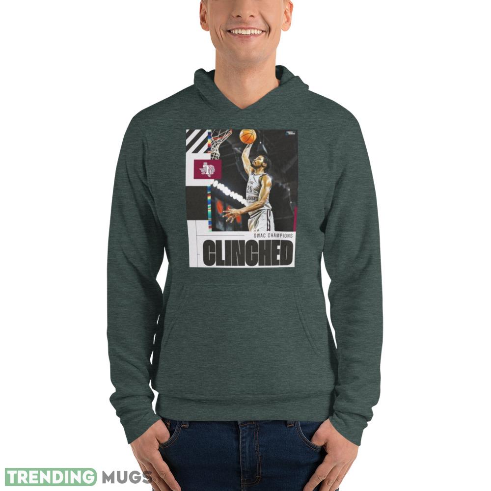 Texas Southern Tigers 2023 NCAA clinched March Madness shirt tshirt Dark Shirt Texas Southern Tigers 2023 NCAA clinched March Madness shirt tshirt Dark Shirt