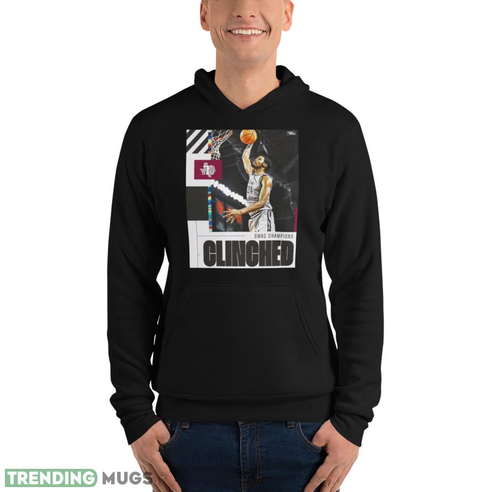 Texas Southern Tigers 2023 NCAA clinched March Madness shirt tshirt Dark Shirt Texas Southern Tigers 2023 NCAA clinched March Madness shirt tshirt Dark Shirt