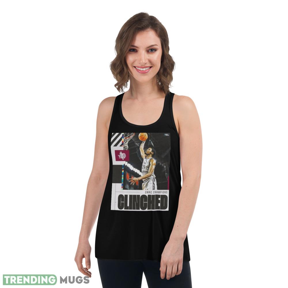 Texas Southern Tigers 2023 NCAA clinched March Madness shirt tshirt Dark Shirt Texas Southern Tigers 2023 NCAA clinched March Madness shirt tshirt Dark Shirt