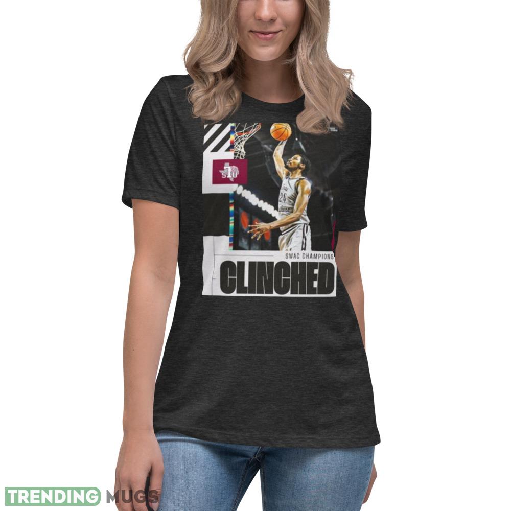 Texas Southern Tigers 2023 NCAA clinched March Madness shirt tshirt Dark Shirt Texas Southern Tigers 2023 NCAA clinched March Madness shirt tshirt Dark Shirt