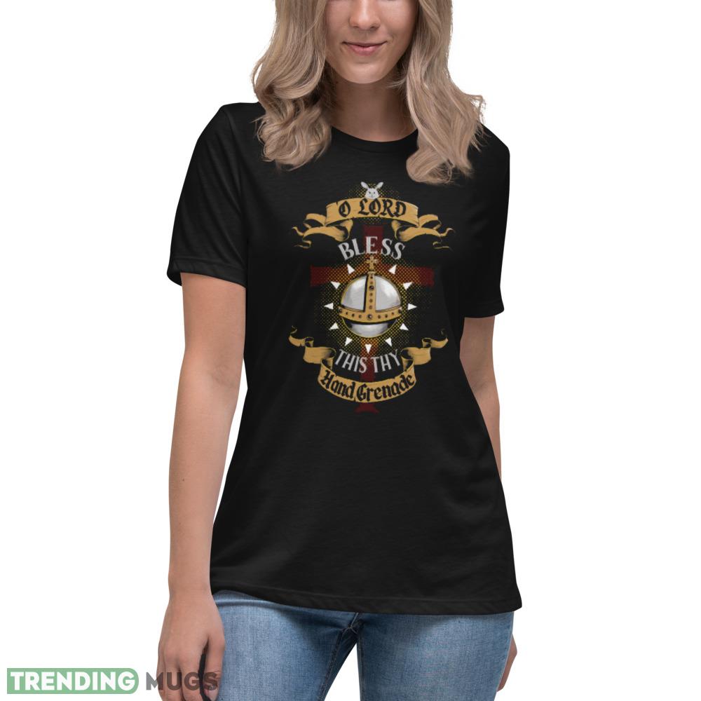 The Holy Hand Grenade of Antioch T Shirt Dark Shirt The Holy Hand Grenade of Antioch T Shirt Dark Shirt