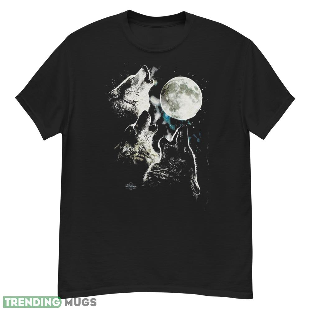 The Mountain Men's Three Wolf Moon Shirt Dark Shirt The Mountain Men's Three Wolf Moon Shirt Dark Shirt