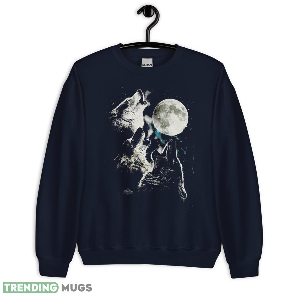 The Mountain Men's Three Wolf Moon Shirt Dark Shirt The Mountain Men's Three Wolf Moon Shirt Dark Shirt