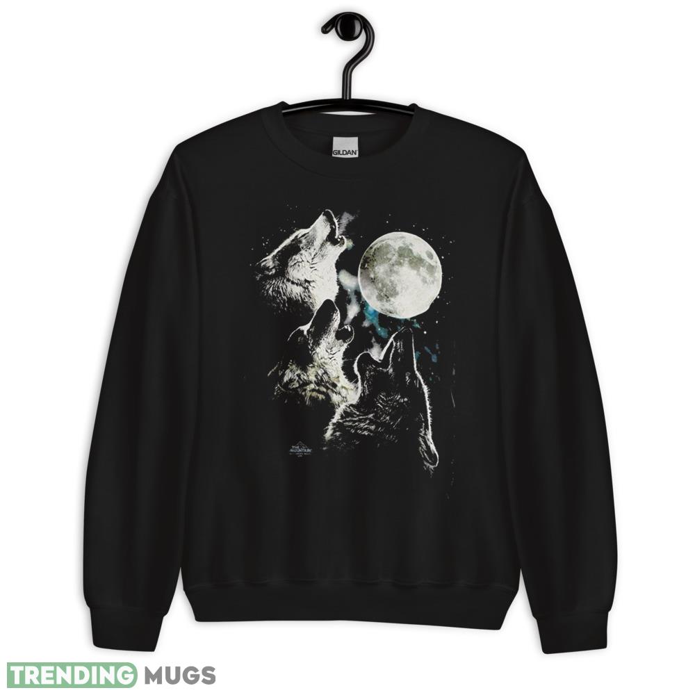 The Mountain Men's Three Wolf Moon Shirt Dark Shirt The Mountain Men's Three Wolf Moon Shirt Dark Shirt