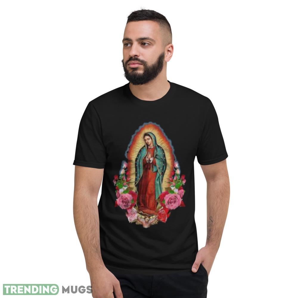 Virgin Mary Our Lady of Guadalupe T shirt Dark Shirt Virgin Mary Our Lady of Guadalupe T shirt Dark Shirt